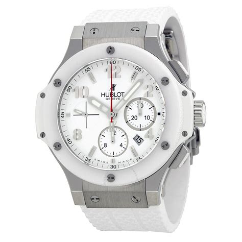 hublot big bang 301 white|Hublot chronograph.